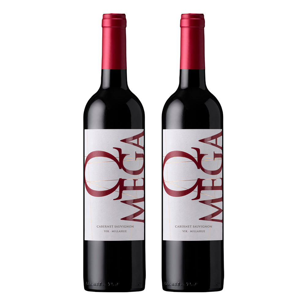 Pack: 2 Vinos Omega 2022 - Cabernet Sauvignon - 750 ml
