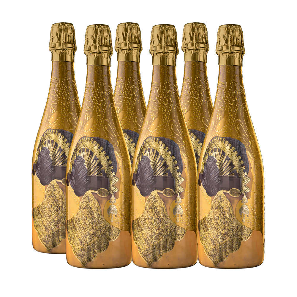 Pack: 6 Vinos La Piu Belle Champagne Millésime 2009 - 750 ml