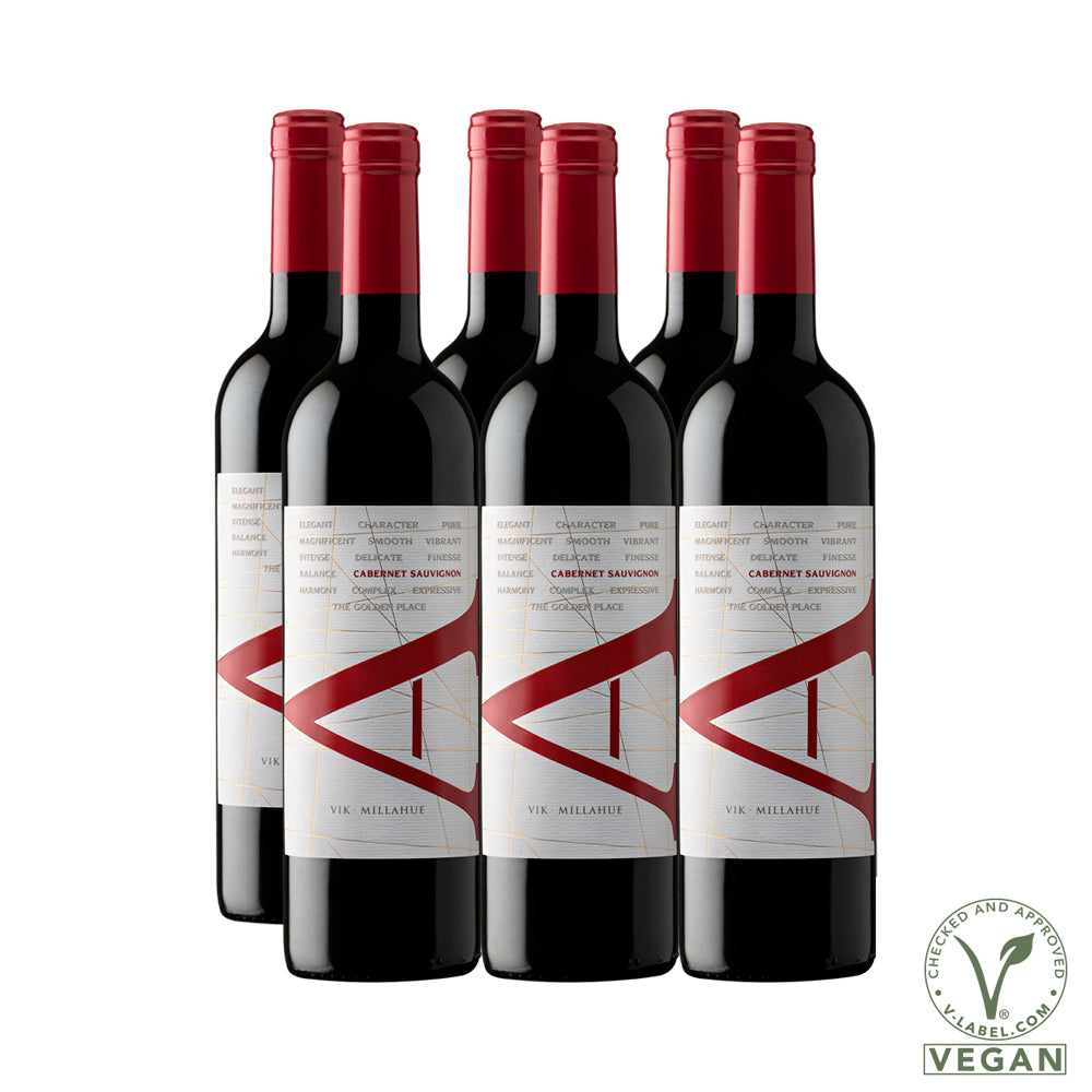 Pack: 6 Vinos VIK "A" Cabernet Sauvignon 2022 - 750 ml