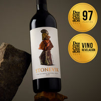 Pack: Vino STONEVIK 2023 (EDICIÓN LIMITADA) + Descorchador + GIFT BOX STONE + Brochure STONEVIK de REGALO