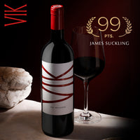 Pack: 6 Vinos VIK Vertical (Año 2014 + 2015 + 2017 + 2018 + 2019 + 2022) - 750 ml + Aireador y Decantador + 2 Wood Box de REGALO