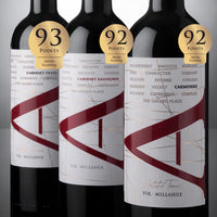 Pack: Trio Cepas de VIK "A" (Cabernet Franc 2023 + Cabernet Sauvignon 2022 + Carmenere 2023) - 750 ml