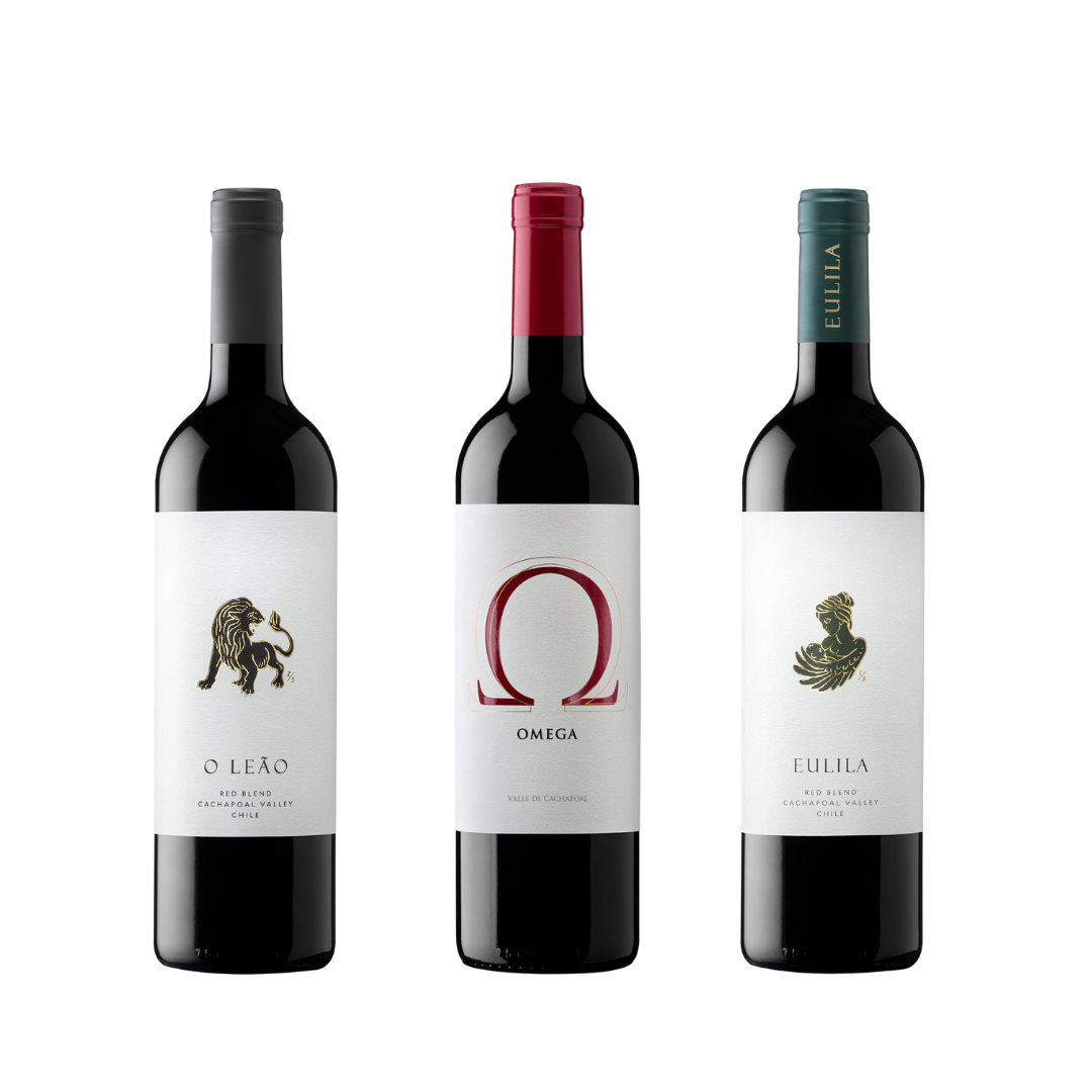 Pack: Vino Omega 2022 + Vino Eulila 2022 + Vino Oleao 2022 - 750 ml