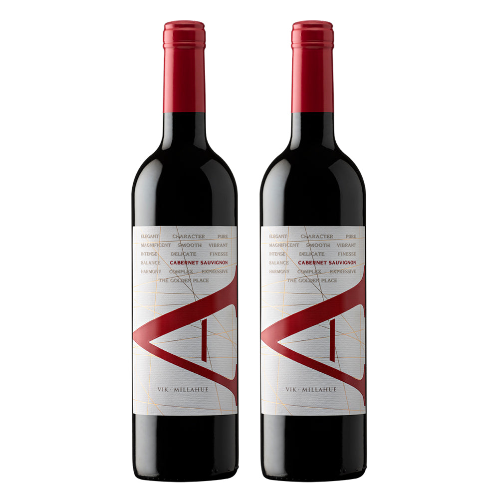 Pack: 2 Vinos VIK "A" Cabernet Sauvignon 2022 - 750 ml