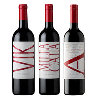Pack: Vino VIK 2020 + Vino Milla Cala 2021 + Vino VIK "A" Cabernet Sauvignon 2022 - 750 ml