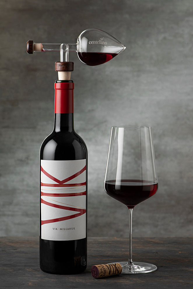 Pack: 6 Vinos VIK Vertical (Año 2014 + 2015 + 2016 + 2017 + 2019 + 2020) - 750 ml + Aireador y Decantador + Descorchador Eléctrico + 2 Wood Box de REGALO