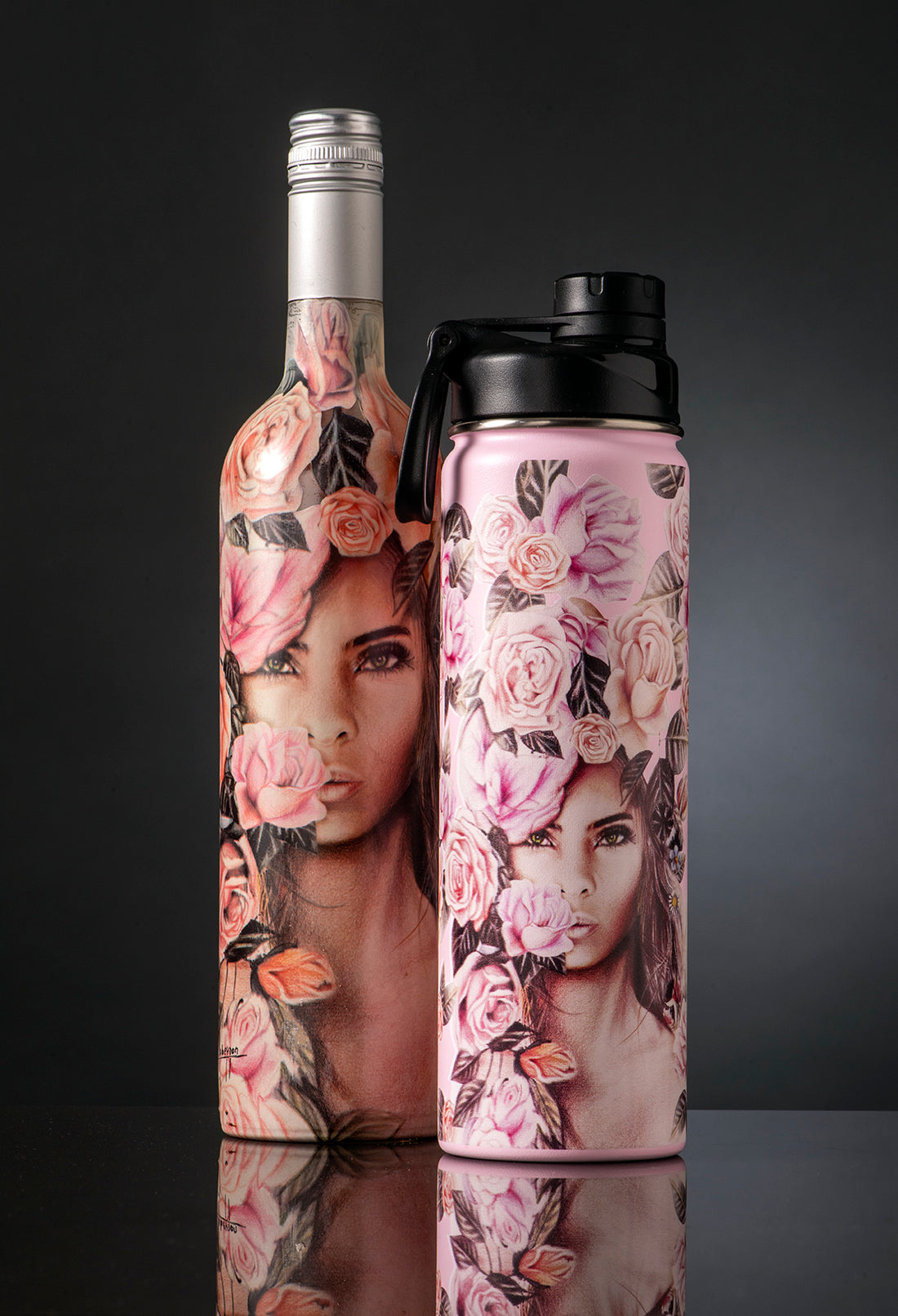Pack: Vino La Piu Belle Rosé 2024 - 750 ml + Botella Térmica La Piu Belle Rosé de REGALO
