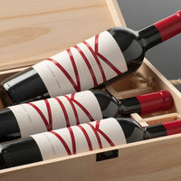 Pack: 6 Vinos VIK Vertical (Año 2014 + 2015 + 2016 + 2017 + 2019 + 2020) - 750 ml + Aireador y Decantador + Descorchador Eléctrico + 2 Wood Box de REGALO