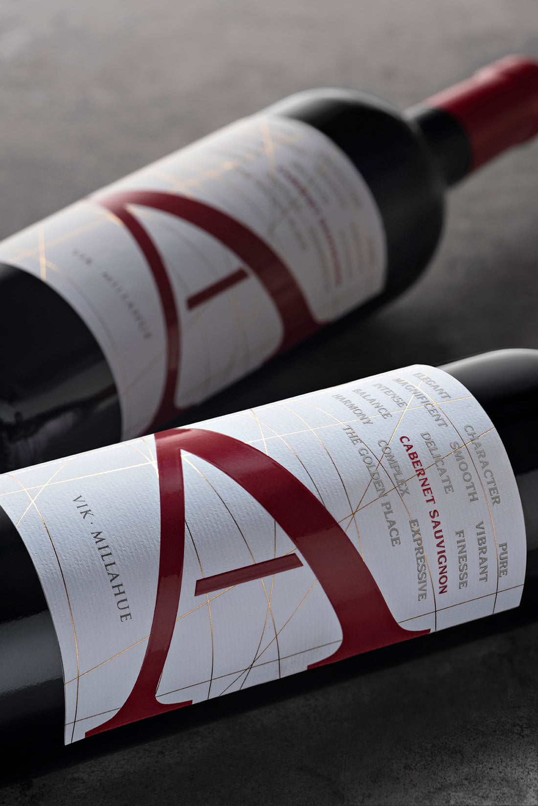 Pack: 2 Vinos VIK "A" Cabernet Sauvignon 2022 - 750 ml
