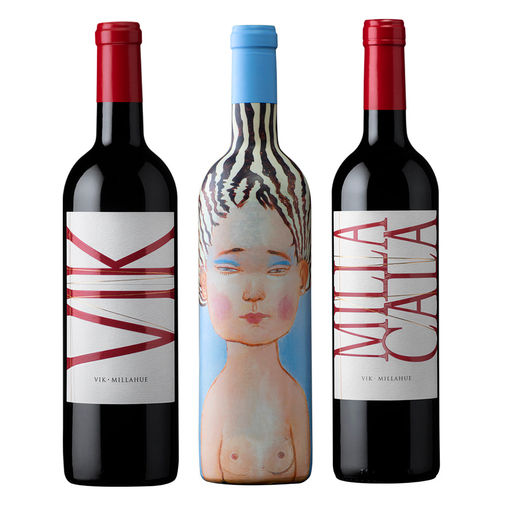 Pack: Vino VIK 2020 + Vino La Piu Belle 2022 + Vino Milla Cala 2021 - 750 ml
