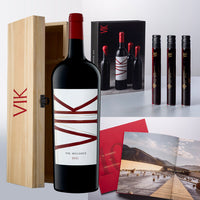 Pack: Vino VIK 2021 Magnum 1500 ml + SET Tubes VIK 300 ml + Brochure VIK de REGALO