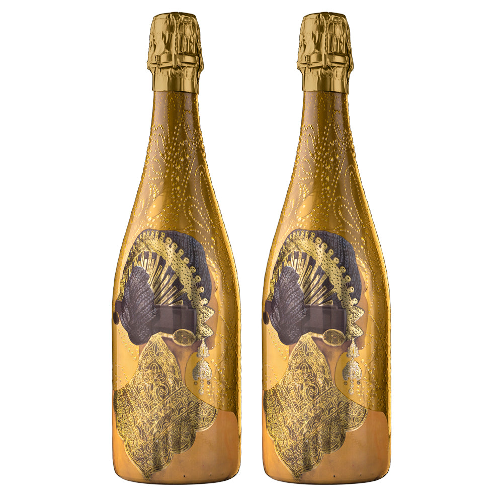 Pack: 2 Vinos La Piu Belle Champagne Millésime 2009