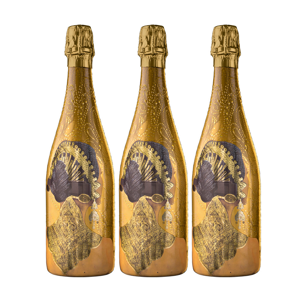 Pack: 3 Vinos La Piu Belle Champagne Millésime 2009 - 750 ml