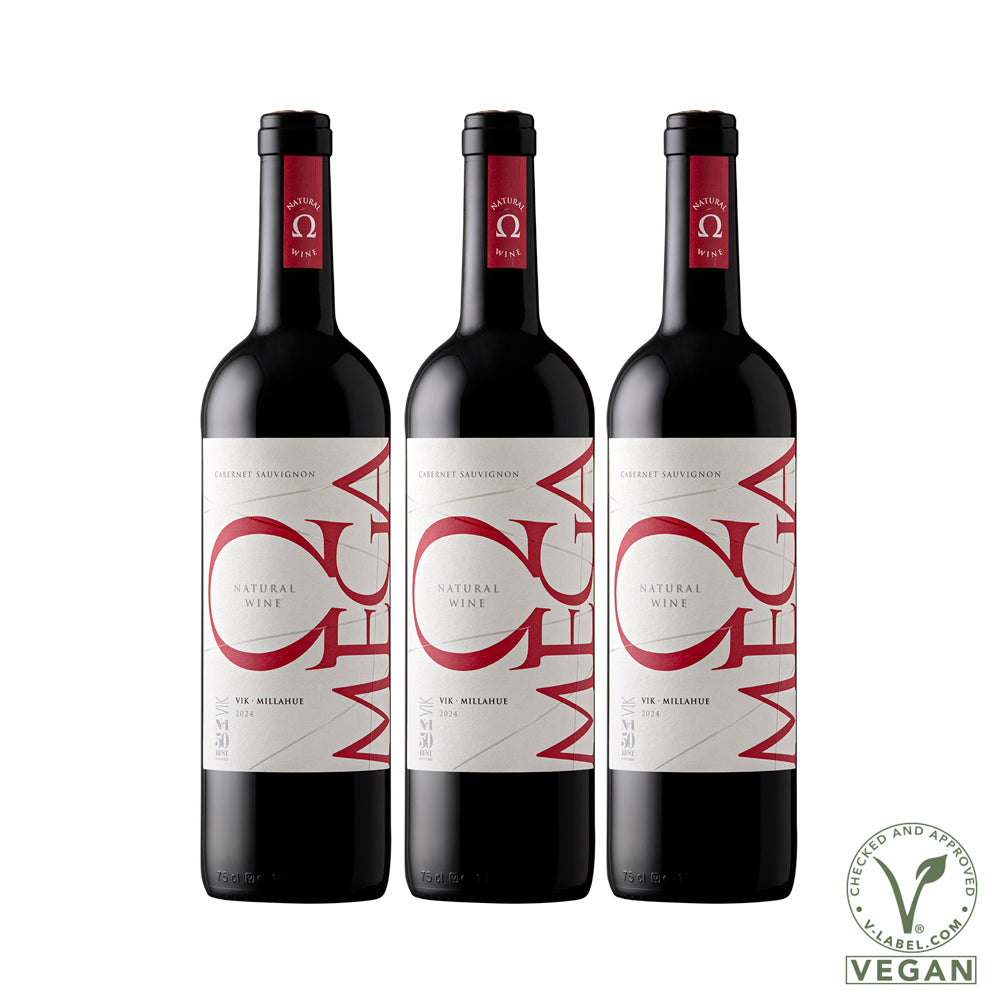 Pack: 3 Vinos Omega Natural 2024 - 750 ml