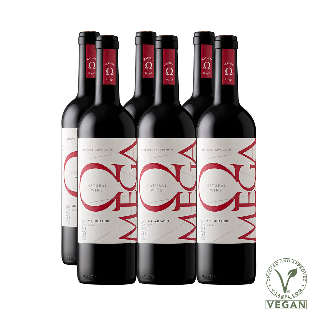 Pack: 6 Vinos Omega Natural 2024 - 750 ml