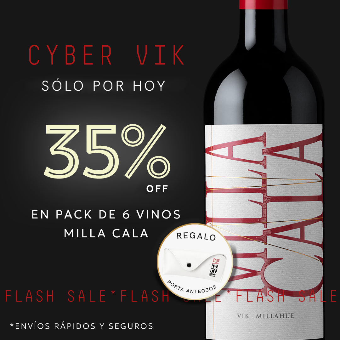Pack: 6 Vinos Milla Cala 2023 - 750 ml