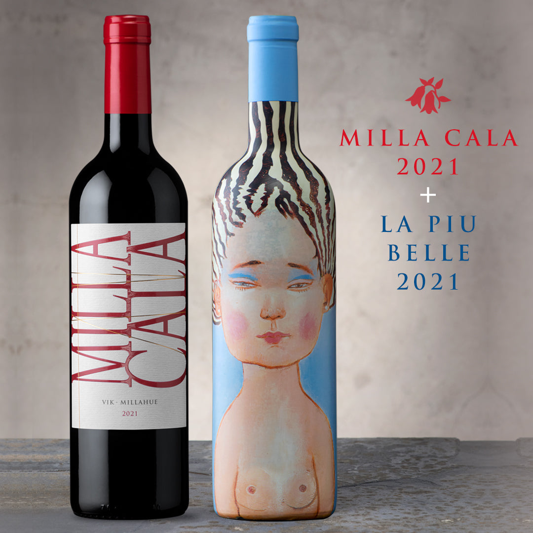 Pack: Vino La Piu Belle 2022 + Vino Milla Cala 2022 - 750 ml